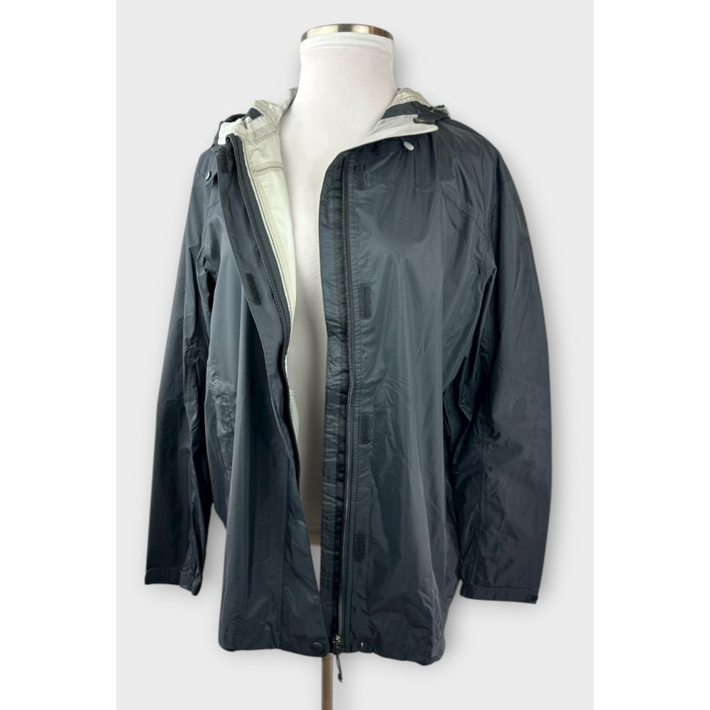 LL Bean Trail Model Rainwear Rain Jacket Ripstop Plus Size 3X Full Zip Hooded - Picture 4 of 13